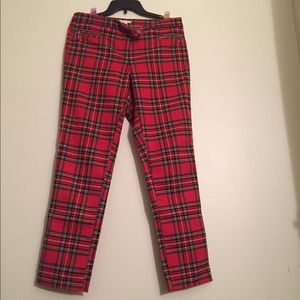 H&M CHECKERED PANTS